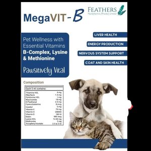 Fathers Mega VIT-B Syrup Liver Tonic For Pets – 120 ML, PMS-12015
