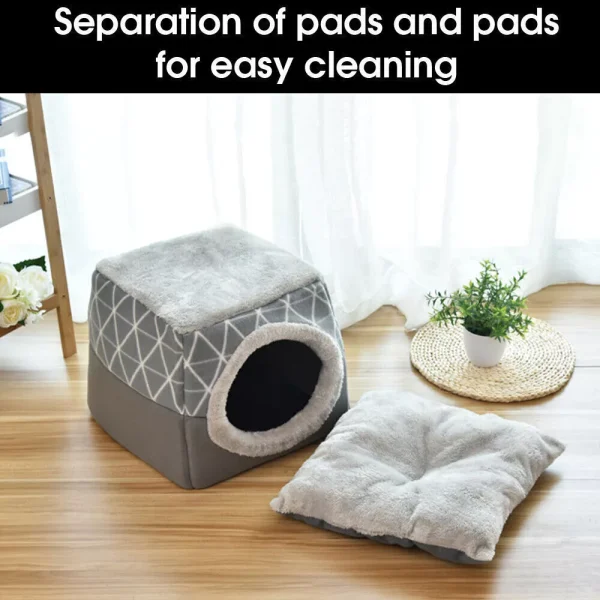 House Cum Bed for Cats and Puppies, BHC-06018 - Image 4