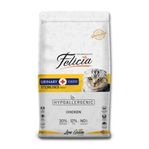 Felicia Urinary Care Adult Cat Food With Chicken Sterilised 2kg: PEF-15073