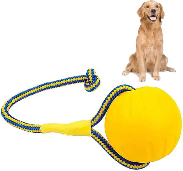 GSD Dog Training Ball with Rope