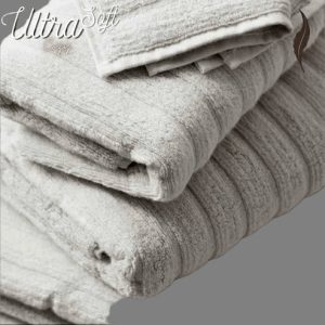 "Shadow Weave Plush Towel Series" with Pair: