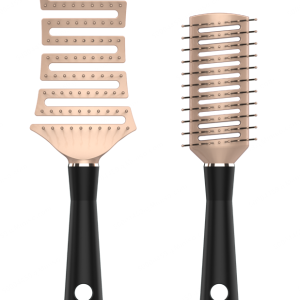 Miniso Black Golden Series Classic Vented Brush for Styling Size: Small, Large.