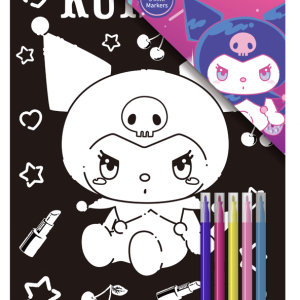 Miniso Kuromi Magic Party Collection Flocking Painting.
