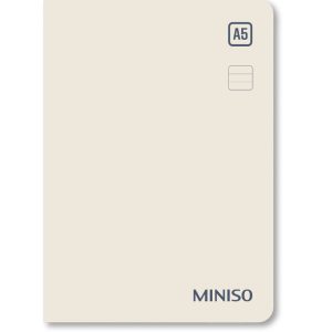 Simple Color Collection A5 Colored-Edge PP Glue-bound Book, 96 Sheets, Color: Beige, Mint Green, Navy Blue.