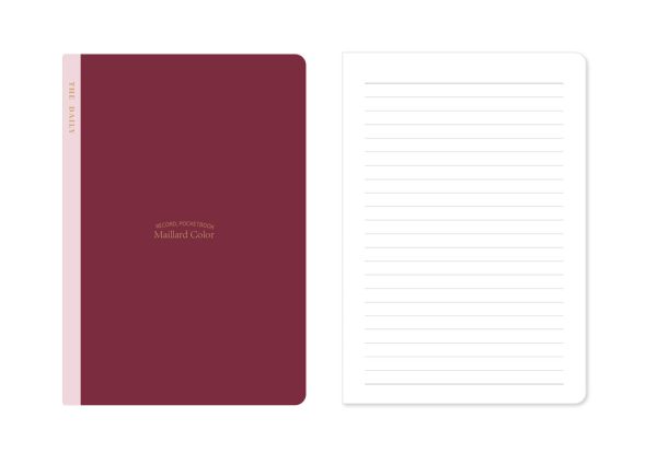 Miniso Minimalism Retro Collection A5 Stitch-bound Book, 28 Sheets, Available in 3 Colors. - Image 2