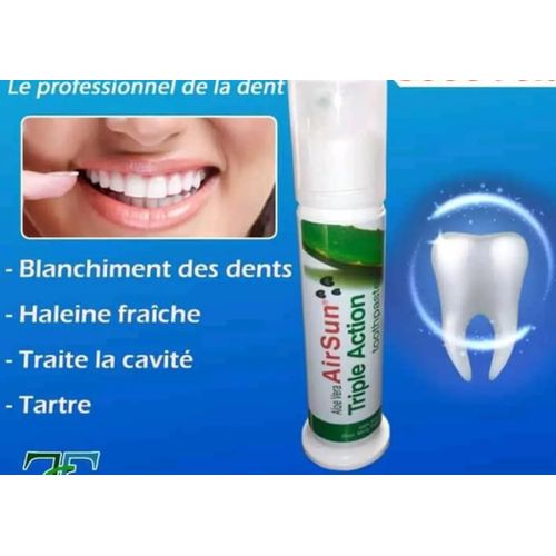 Airsun fluoride-free herbal toothpaste with pump - Image 3