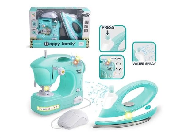 Sewing Machine and Iron Play Set For kids LS8236Q - Image 2