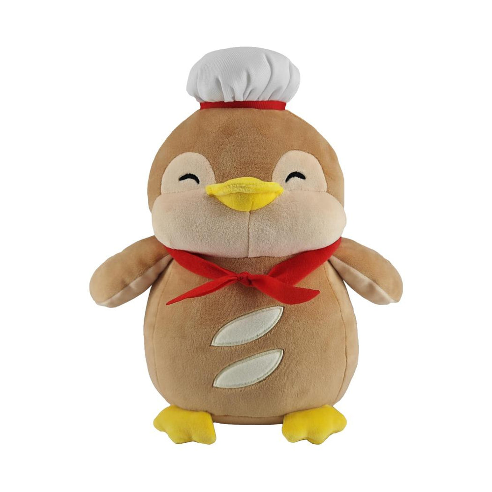 Happy Baking Series 10 in. Penguin Plush Toy, Bread And Bread Holding. - Image 2