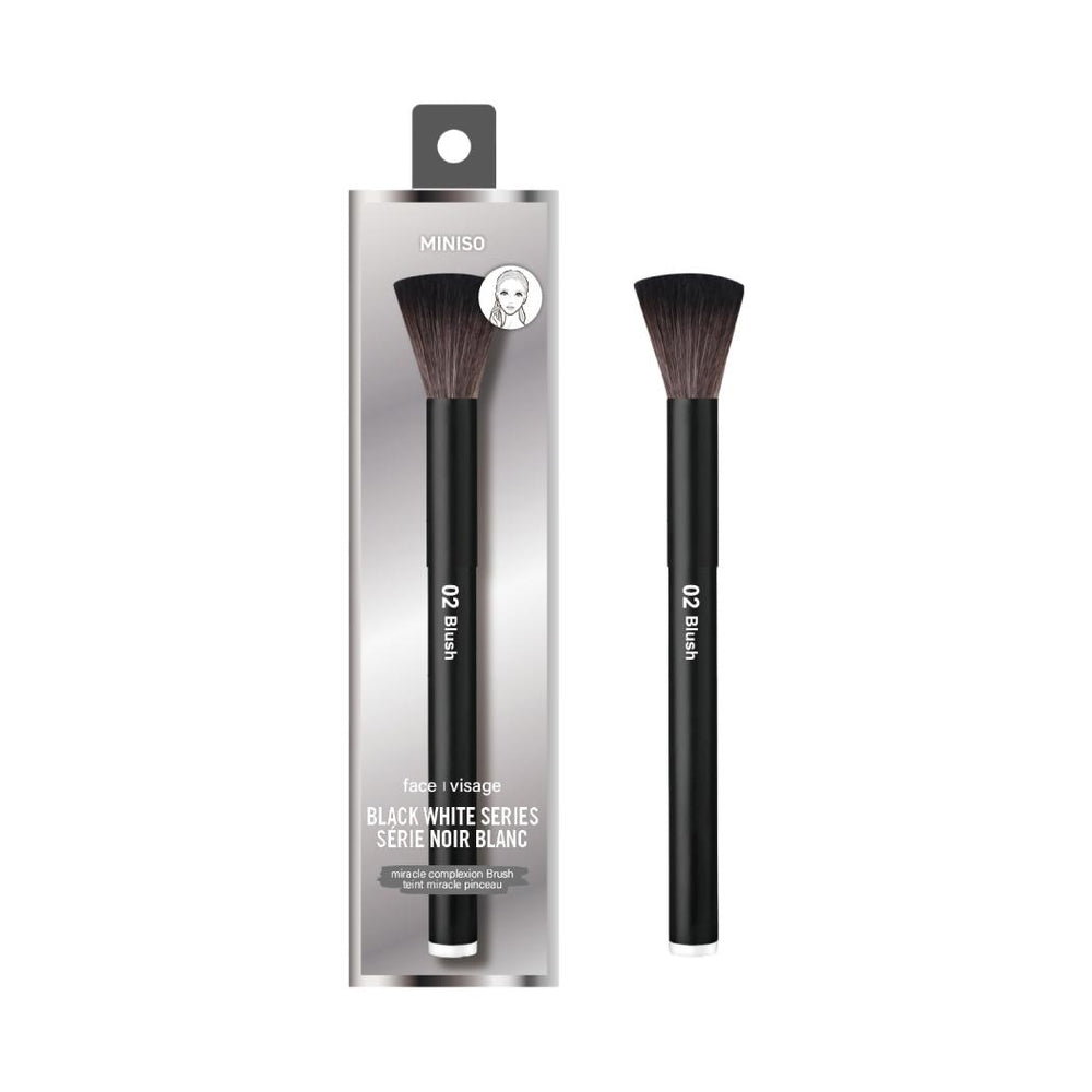 Miniso Classic Black White Series Professional Stippling Brush