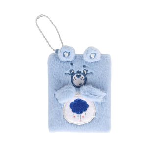 Miniso Care Bears Collection Pendant Plush Book (64 Sheets) (with Blue 0.8mm Gel Pen) (Grumpy Bear).