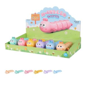 Miniso Wind-Up Caterpillar, Cartoon Toy 8881-1.
