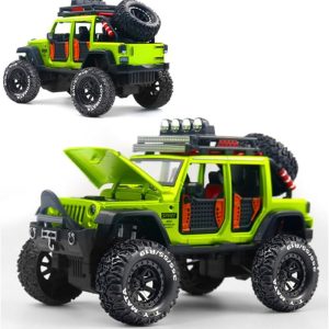 Scale Diecast Vehicle - Jeep Off-Road Kings 2412B
