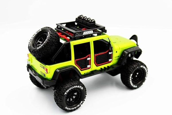 Scale Diecast Vehicle - Jeep Off-Road Kings 2412B - Image 2