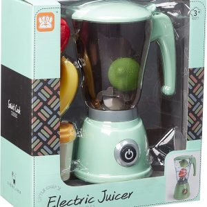 LITTLE CHEF ELECTRIC JUICER LIGHT - MUSIC - EYE MINI KITCHEN SERIES 5 PCS LD664B