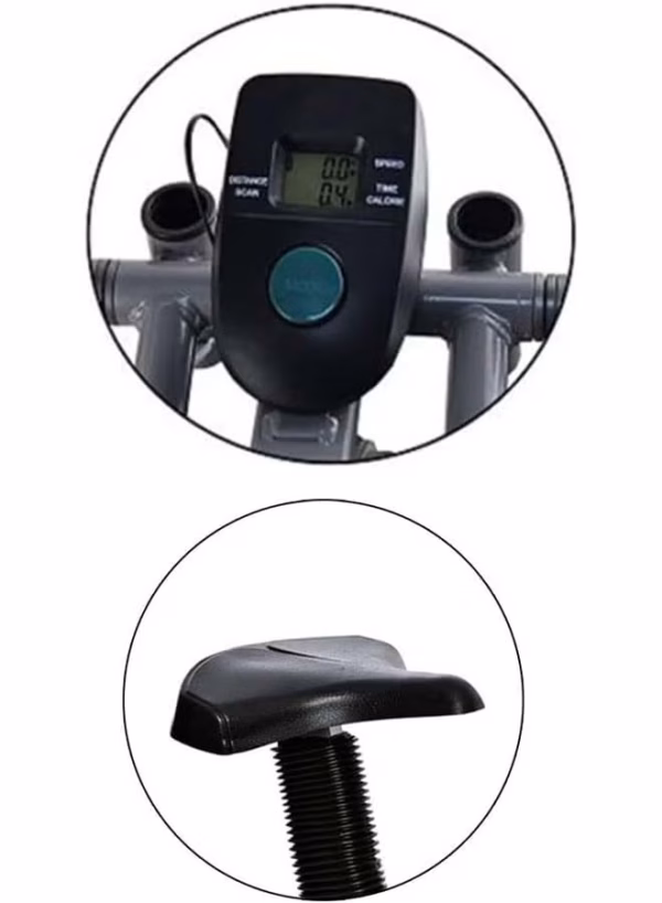 Goldstar Recumbent bike 120kg capacity 8 levels resistance: - Image 2