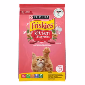 FRISKIES Kitten Discoveries Dry Cat Food,: 1 kg, 400 gm