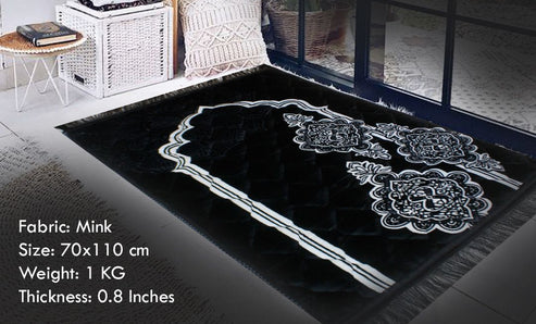 Premium Jaynamaz – Soft Velvet Prayer Comfort" - Image 3