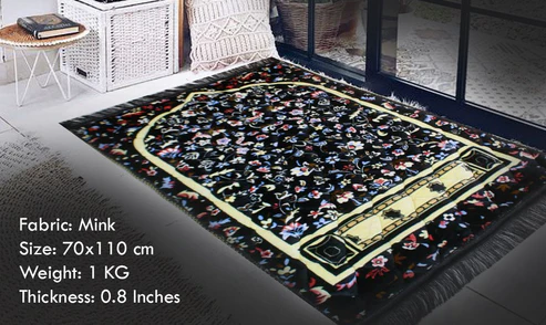 Premium Jaynamaz – Soft Velvet Prayer Comfort" - Image 6