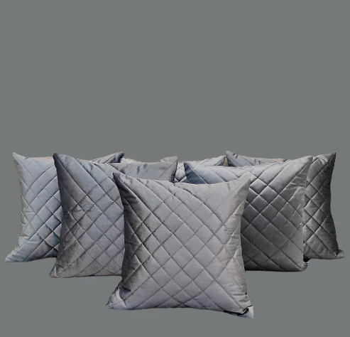 QUILTED cushion covers (PACK OF 4 ) ONLY COVERS - Image 2