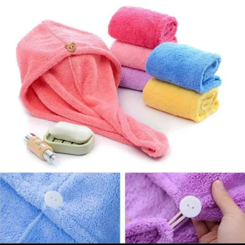 Luxury Soft Hair Ktex Turban Towel – Quick Dry, Anti-Frizz Wrap for Women - Image 8