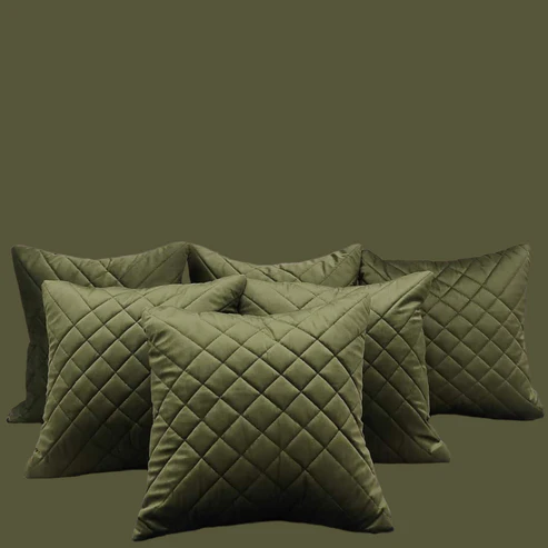 QUILTED cushion covers (PACK OF 4 ) ONLY COVERS - Image 5