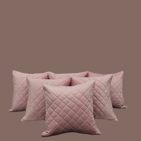 QUILTED cushion covers (PACK OF 4 ) ONLY COVERS
