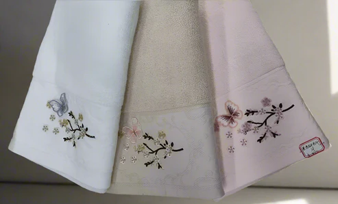 Luxury China Cotton Towels – 2 Pcs Soft & Absorbent Set - Image 4