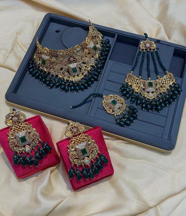 Local Made Bridal Set Exclusive By Unique Fancy Jewellery. - Image 6