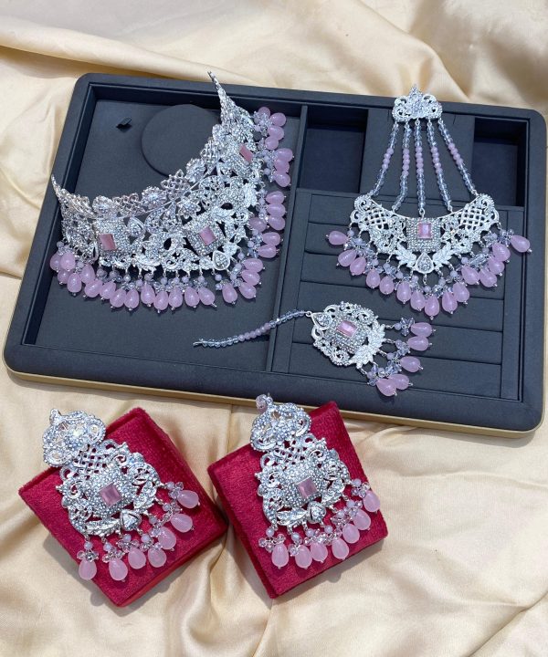 Local Made Bridal Set Exclusive By Unique Fancy Jewellery.