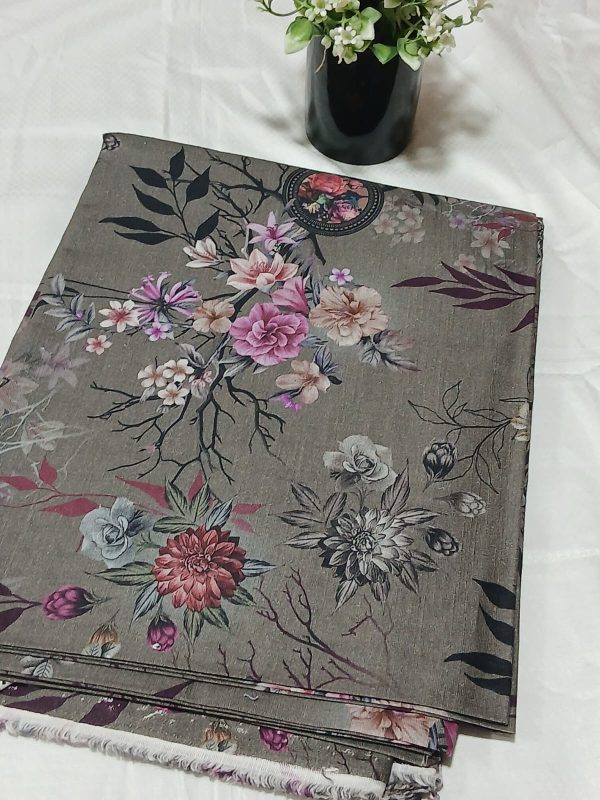 Nishat, Sapphire, Limelight, Bin Saeed Khaddar Allover (Unstitched) 2 Piece, Winter Collection, New Collection 2025. - Image 3