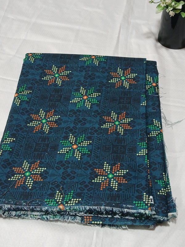 Nishat, Sapphire, Limelight, Bin Saeed Khaddar Allover (Unstitched) 2 Piece, Winter Collection, New Collection 2025.