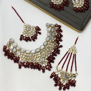 Farshi Kundan Made Bridal Set Exclusive By Unique Fancy Jewellery.