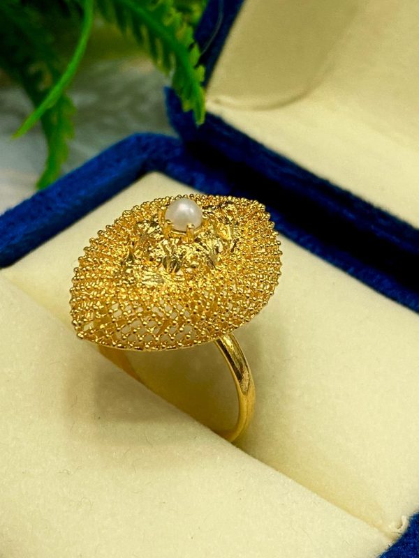 Original 24 Karat Gold Polish Rings Exclusive By Unique Fancy Jewellery, (Per gram). - Image 25