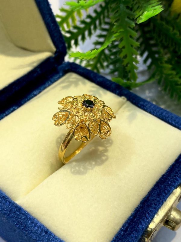 Original 24 Karat Gold Polish Rings Exclusive By Unique Fancy Jewellery, (Per gram). - Image 16