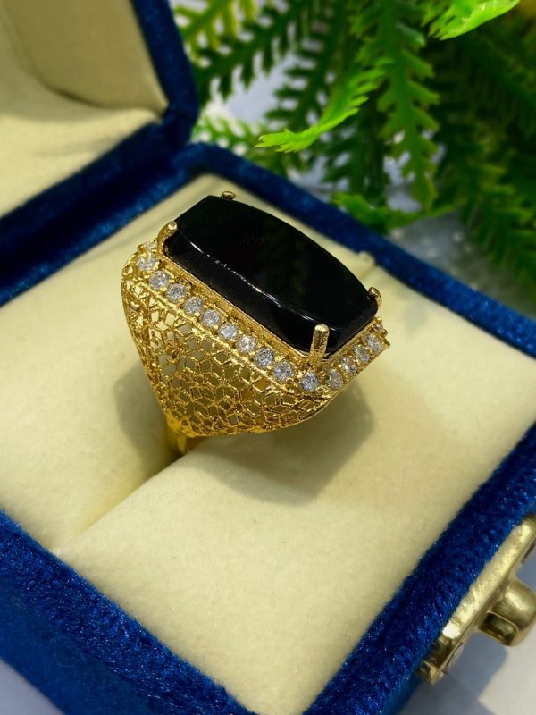 Original 24 Karat Gold Polish Rings Exclusive By Unique Fancy Jewellery, (Per gram). - Image 5