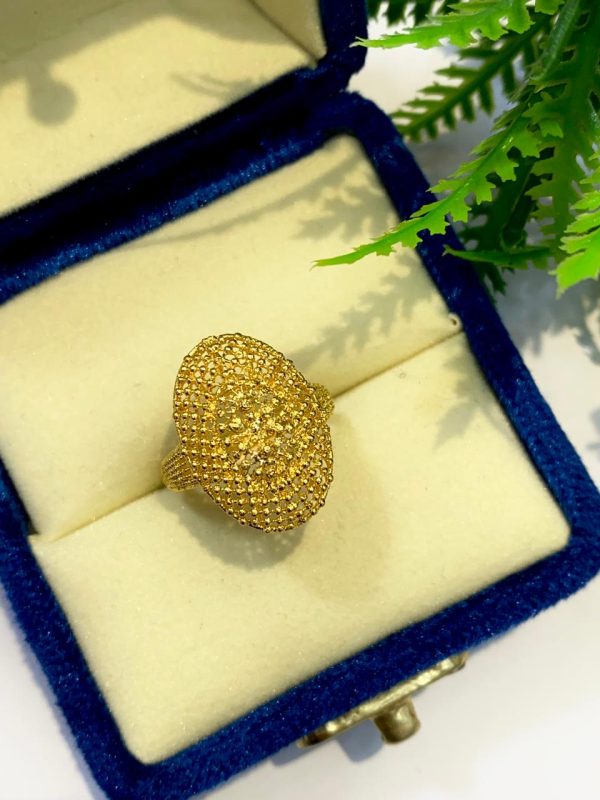 Original 24 Karat Gold Polish Rings Exclusive By Unique Fancy Jewellery, (Per gram). - Image 14