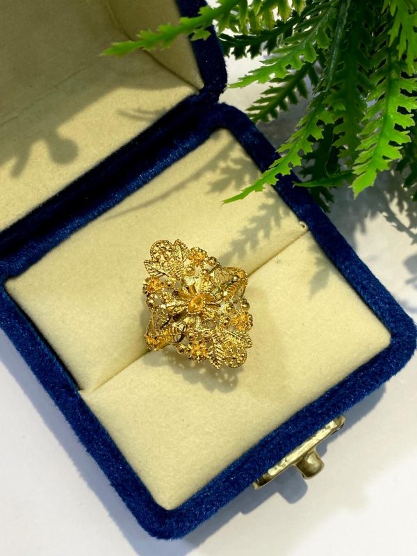 Original 24 Karat Gold Polish Rings Exclusive By Unique Fancy Jewellery, (Per gram).