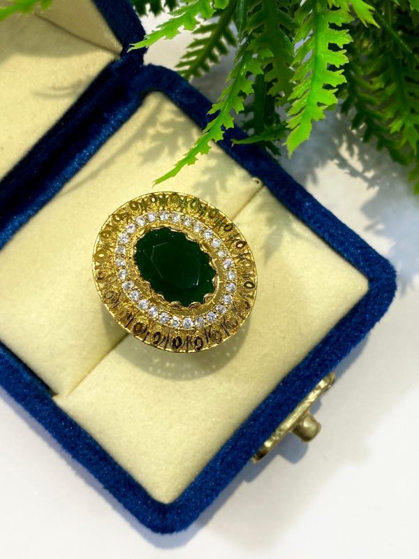 Original 24 Karat Gold Polish Rings Exclusive By Unique Fancy Jewellery, (Per gram). - Image 4