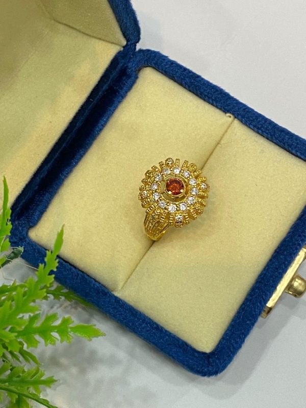 Original 24 Karat Gold Polish Rings Exclusive By Unique Fancy Jewellery, (Per gram). - Image 7