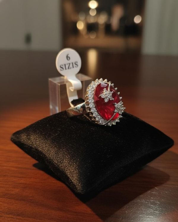 One Carat American Diamond Stones Ring Exclusive By Unique Fancy Jewellery. - Image 7