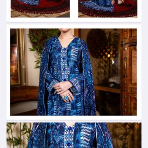 Mehak Premium Viscose Collection (Unstitched), Volume 01, 3 Piece, Winter Collection, New Collection 2025.