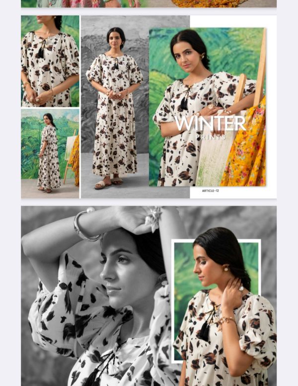 FLEUR Linen Collection (Unstitched) 2 Piece, Winter Collection, New Collection 2025. - Image 14