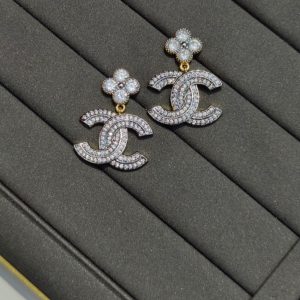 One Carat American Diamond Stones Earrings Exclusive By Unique Fancy Jewellery.