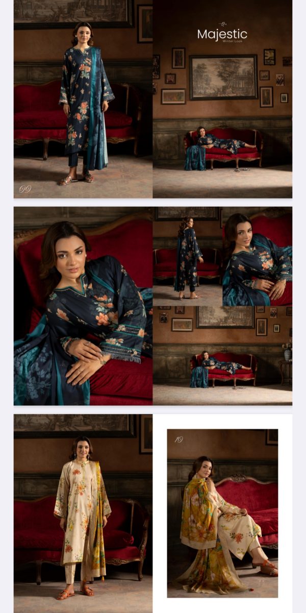 Popin Linen By Guljee (Unstitched) 3 Piece, Volume 3, Winter Collection, New Collection 2025.