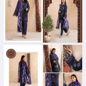 Pop N Chic Khaddar Collection By Guljee (Unstitched) 3 Piece, Volume 1, Winter Collection, New Collection 2025.