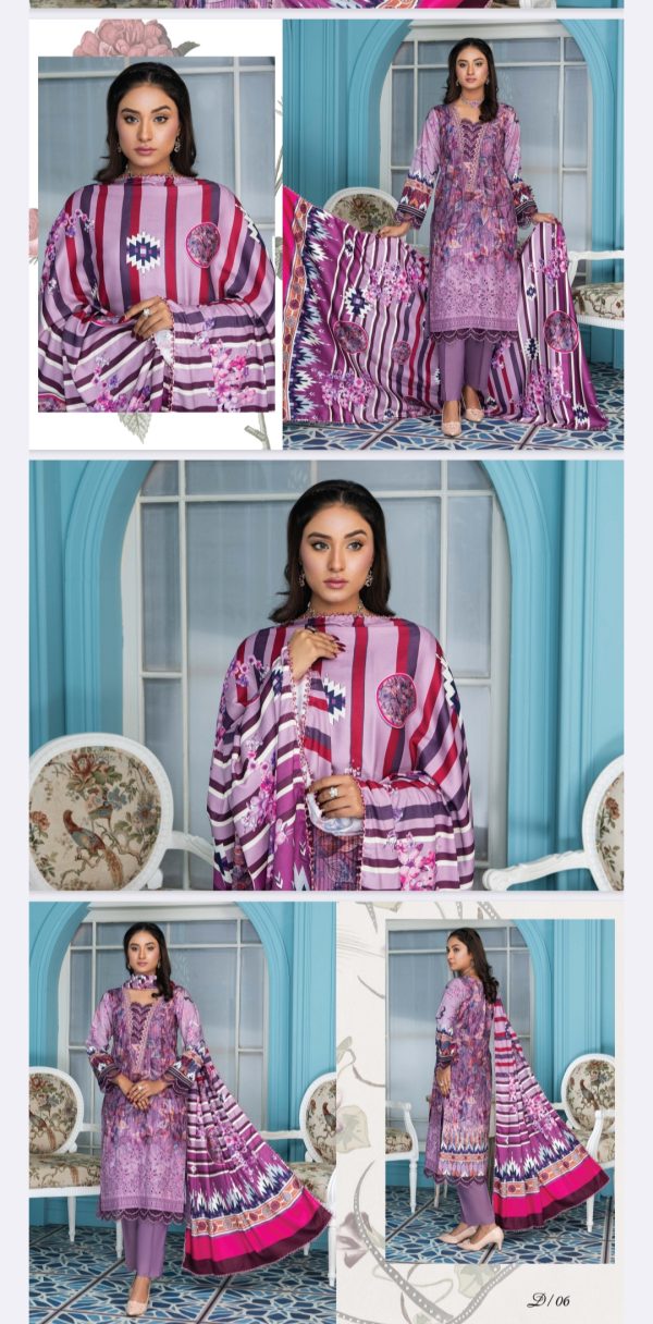 Manahil By Palwasha (Unstitched) 3 Piece, Volume 67, Winter Collection, New Collection 2025. - Image 7