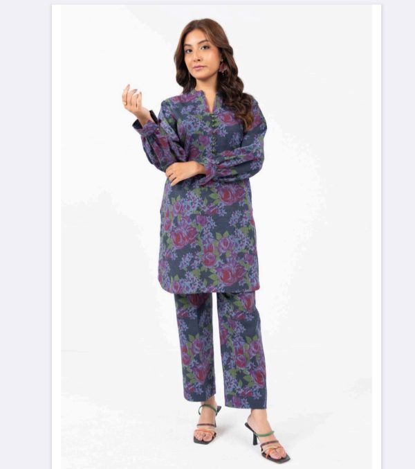 Alkaram Khaddar (Unstitched) 2 Piece, Winter Collection, New Collection 2025. - Image 15