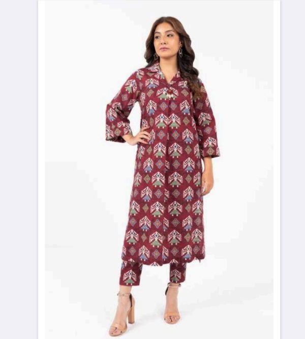 Alkaram Khaddar (Unstitched) 2 Piece, Winter Collection, New Collection 2025. - Image 10