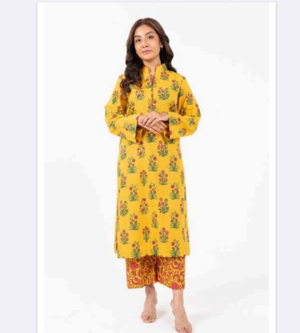 Alkaram Khaddar (Unstitched) 2 Piece, Winter Collection, New Collection 2025. - Image 8