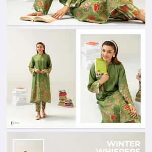Am To Pm Linen 2 Piece By Gulljee (Unstitched) Winter Collection, New Collection 2025.